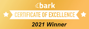 Bark Certificate of Excellence 2021