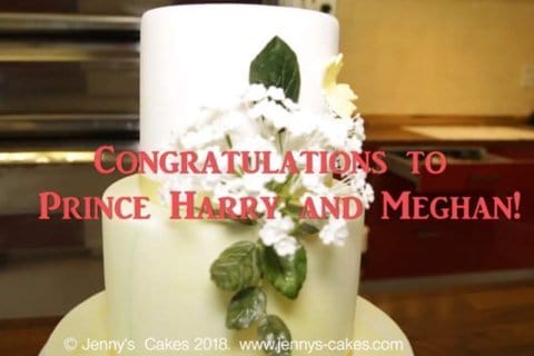 Royal Wedding Cake 2 tier