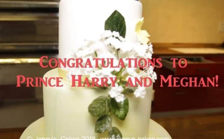 Royal Wedding Cake 2 tier